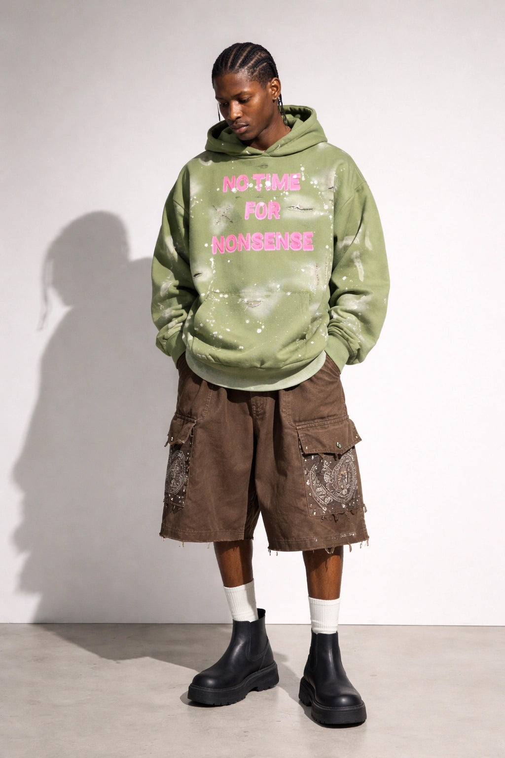 NO TIME FOR NONSENSE Hoodie