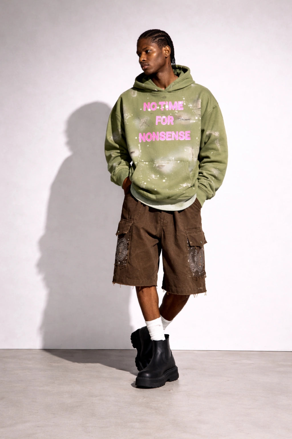 NO TIME FOR NONSENSE Hoodie